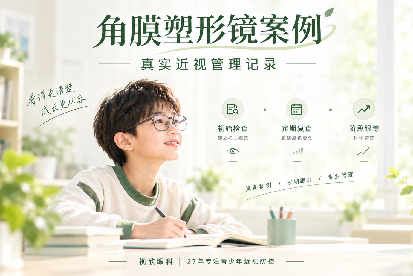 角膜塑形镜案例展示