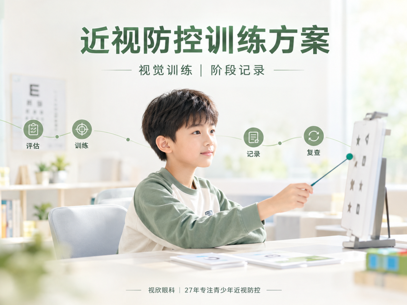 近视防控训练方案展示